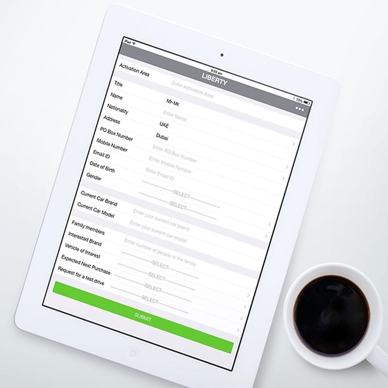 Liberty CRM — screenshot